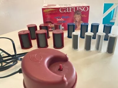 Vintage 1998 Caruso Molecular Steam Hair Setting System Tested With All Pieces • $22.99