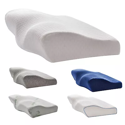 Orthopedic Memory Foam Pillow Ergonomic Cervical Neck Protection For Pain Relief • $17.89