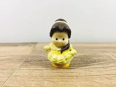 Fisher Price Little People Disney Princess Belle Beauty & The Beast Yellow Dress • $6.95