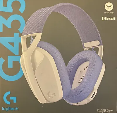 $119 • Buy Logitech G435 Lightweight Wireless Gaming Headset - White