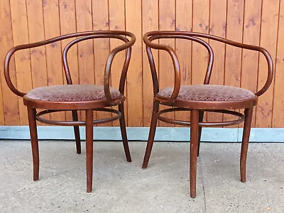 Vintage Dining Room Chair Armchair Bentwood Erfurt Yard Coffee House 1 From 18 • $239.69