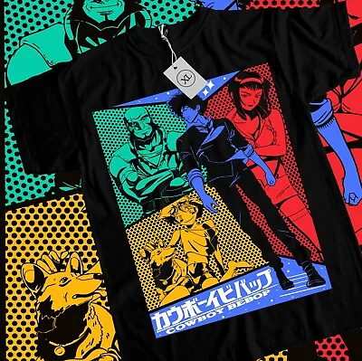 Cowboy Bebop Spike T-Shirt Spiegel Anime Manga Mom Gift Funny Shirt All Size • $19.20