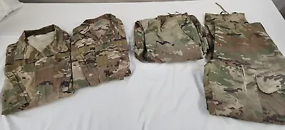 Military Army Hot Weather Multicam Top & Pants Medium Lot Of 4 #CD807 • $59.99