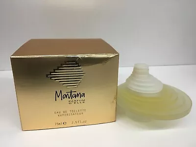 Montana Parfum D' Elle 2.5oz / 75ml Women's Eau De Toilette Spray DISCONTINUED* • $35