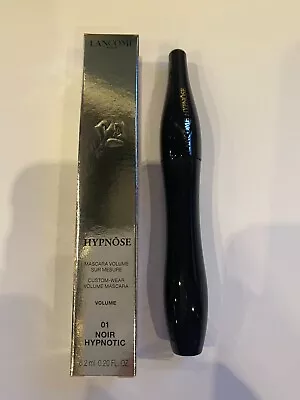 Lancome Hypnose Mascara Custom Wear Volume Mascara 01 Noir Hypnotic 6.2ml BOXED • £19.99