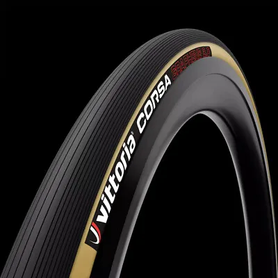 Vittoria Corsa G 2.0 Graphene Tubular Black/tan All Sizes  • $89