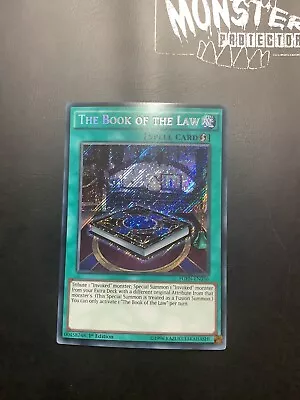 Yugioh The Book Of The Law Secret Rare Fuen-en036 1st Edition  • £1.60