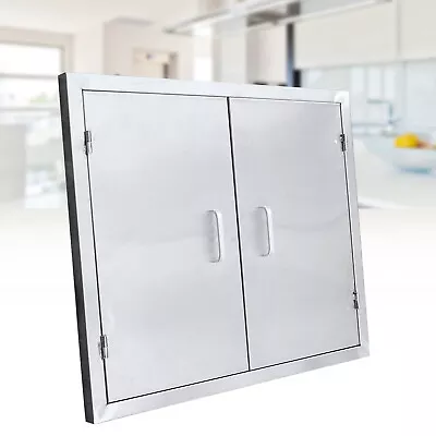 Kitchen Cabinet Stainless Steel Access Door Drawer For Outdoor Grills Ovens BBQ • $58.62