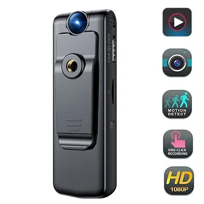 £24.14 • Buy 1080P HD Mini Police Hidden Camera Pocket Pen Cam Camcorder Sound Video DVR