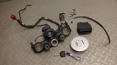 $366.45 • Buy HONDA Transalp XL 650 V Lock Set With ECU, Top Clamp, HISS, Seat, Fuel Cap Locks