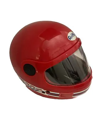 Vintage Griffin 530S Motorcycle Racing Helmet Red Sz Large • $35.97