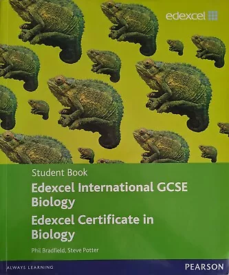 IGCSE Biology Edexcel International. Workbook. Pearson. With Active Book CD. • £11.95