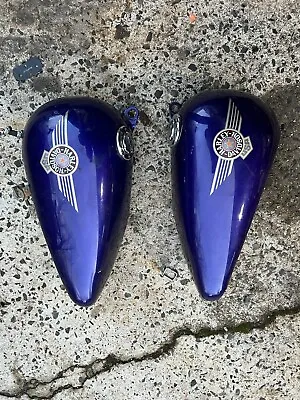 Vintage Harley Davidson Motorcycle Gas Tanks -  1991 Fatboy Softail NEED WORK • $199