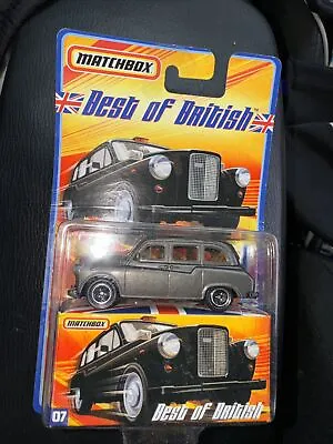 Matchbox Best Of British Austin FX4 London Taxi Diecast 07 From 2006 • $14.59