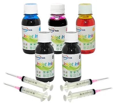 5x4oz Non-OEM Ink Refill For Epson 126 T126 NX330 NX430 Workforce 840 845 60 • $21.67