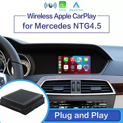 CARABC Wireless Carplay Navigation For Mercedes Benz A B C E CLA GLA GLK ML • £188.39