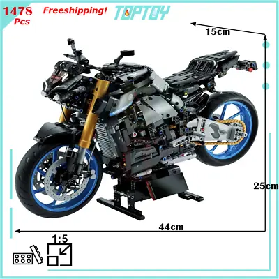 Technical 42159 1478Pcs MT-10 SP MOC Motorcycle Model Building Blocks • $94.30