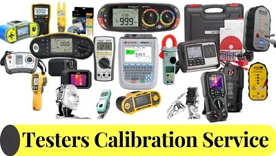 £32.99 • Buy Calibration Service For Portable Appliance Testers (PAT) Seaward, Megger, & More
