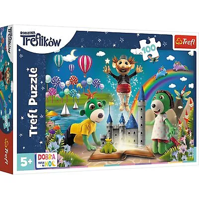 £7.99 • Buy Trefl 100 Piece Kids Large Fairytale With The Trefliks Treflikow Jigsaw Puzzle