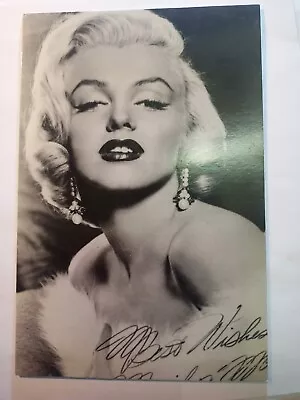 Marilyn Monroe Rarely Seen Photograph Greeting Card As New Courtesy Getty Image • £3.50