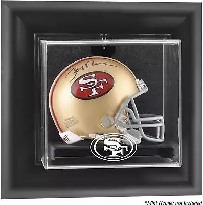 San Francisco 49ers Wall-Mounted Mini Helmet Display Case - - Fanatics • $79.99
