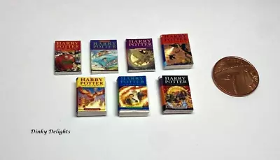 Dolls House Miniature Harry Potter Books (DD230) Additional Items P&P FREE • £2.80