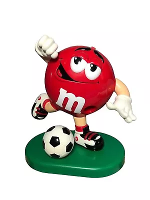 £19.99 • Buy 1999 M&M's Mars Red Soccer Player | Lollie Dispenser | Chocolate Figure | German