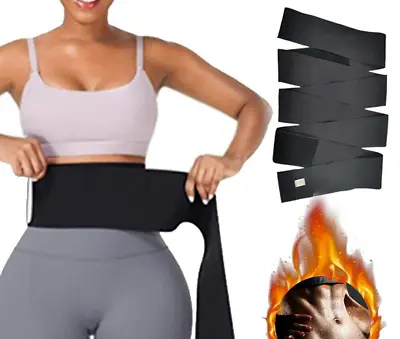 Elastic Waist Trainer Belt Snatch Me Up Bandage Wrap Tummy Slimming Body Shaper • $8.99