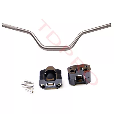 1 1/8  28mm Fat Taper Handlebar Risers Clamp For Pit Dirt Bike YZ85 YZ125 YZ250 • $54.45