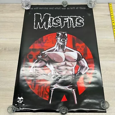 THE MISFITS 25TH ANNIVERSARY RARE POSTER 24x36  NOS P2 • $25