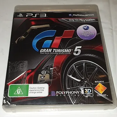Gran Turismo 5 - PlayStation 3 / PS3 Game - Complete With Manual - Free Post • $10.99
