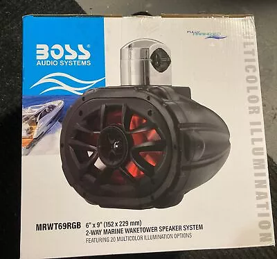 BOSS Audio Systems MRWT69RGB 6x9 Inch ATV UTV Marine Waketower Speaker (single) • $109.99