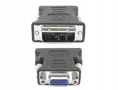 DELL GENUINE DVI To VGA Female Adapter Converter Plug PC TO Video Monitor WJNY3 • $4.70