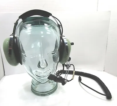 DAVID CLARK H10-76 Helicopter Headset With M-87 Dynamic Microphone • $115.87