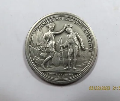 Danieli Morgan Duci Exercitus / Victoria Liberatis Vindex Pewter Medal Indian • $5.88