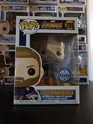 Captain America - 299 - Avengers Infinity War Funko Pop Vinyl • £13.95