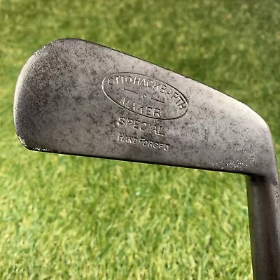 Antique Otto Hackbarth Iron Hickory Shaft RH 37  C4 37* 1910 • $55