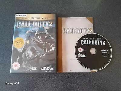 Call Of Duty 2 Game Of The Year Edition PC  Classic CoD FPS Action • £4.95