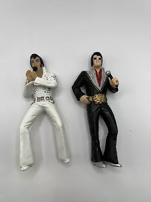 Elvis Presley Christmas Ornaments - Lot Of 2 - Kurt Adler And EPE • $17.49