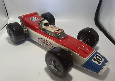 Ezra Brooks Decanter Racecar 1970 Heritage China #10 Ontario Speedway Empty Rare • $20