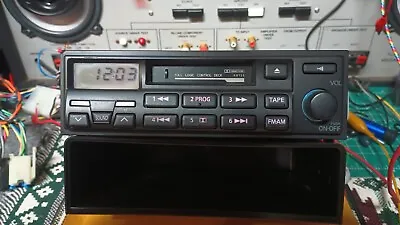 VTG Old School Car Stereo Nissan 300zx 240sx 200sx Audio Cassette Deck Aux Japan • $59.95