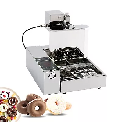 Kolice 1750pcs/hour Mini 4 Rows Donuts Making Machine Frying Doughnut Maker • $1190