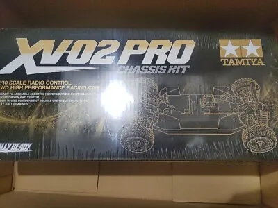 Tamiya 1/10 XV-02 Pro 4WD Chassis Kit Rally EP RC Car On Off Road #58707 • $293.51