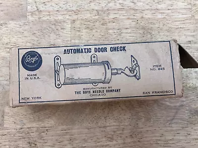 Vintage Boye Needle Co Old Stock Screen Storm Door Check Closer READ • $20