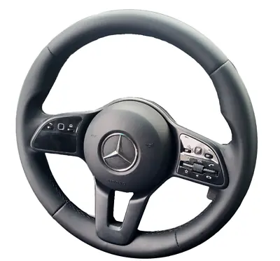 Mercedes Sprinter W907 W910 2018+ New Black Leather Steering Wheel W213 W238 New • $448.65