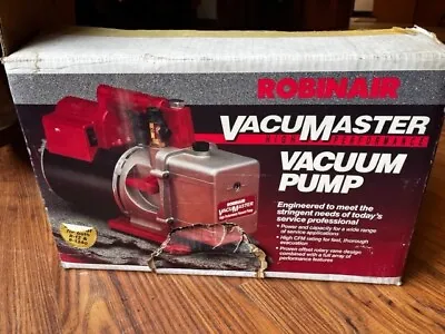 $350 • Buy Robinair Vacuum Master Vaccum Pump 15434