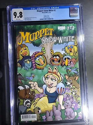 2010 MUPPET SNOW WHITE #2 - Variant Cover - BOOM KIDS! - CGC 9.8 • $33.77