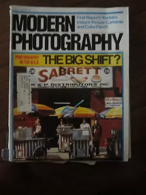 Modern Photography Magazine July 1976 The Big Shift Kodak's Instant Cameras PL • $9.99