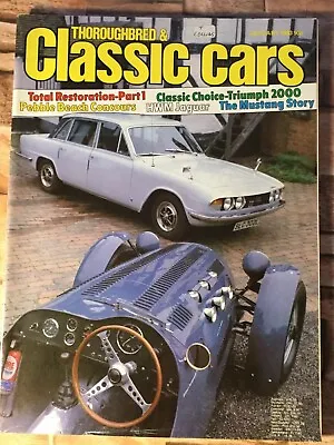 Classic Cars Magazine - January 1983 - Triumph 2000 Mustang Story Abarths V12 • $9.32