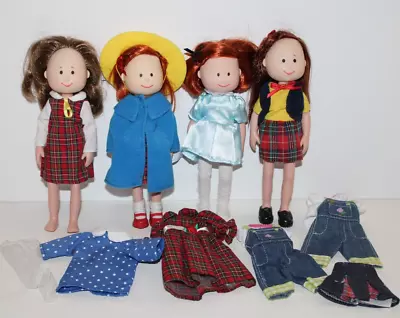 Madeline Doll Lot Friends Danielle Chloe Clothes Outfits Vintage Dolls • $38